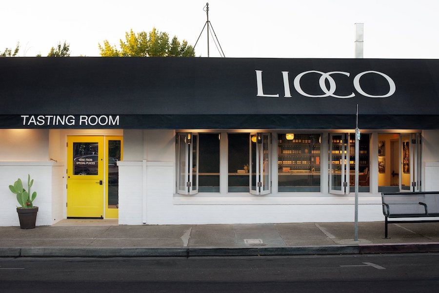 Lioco Wine Co.'s tasting room in Healdsburg