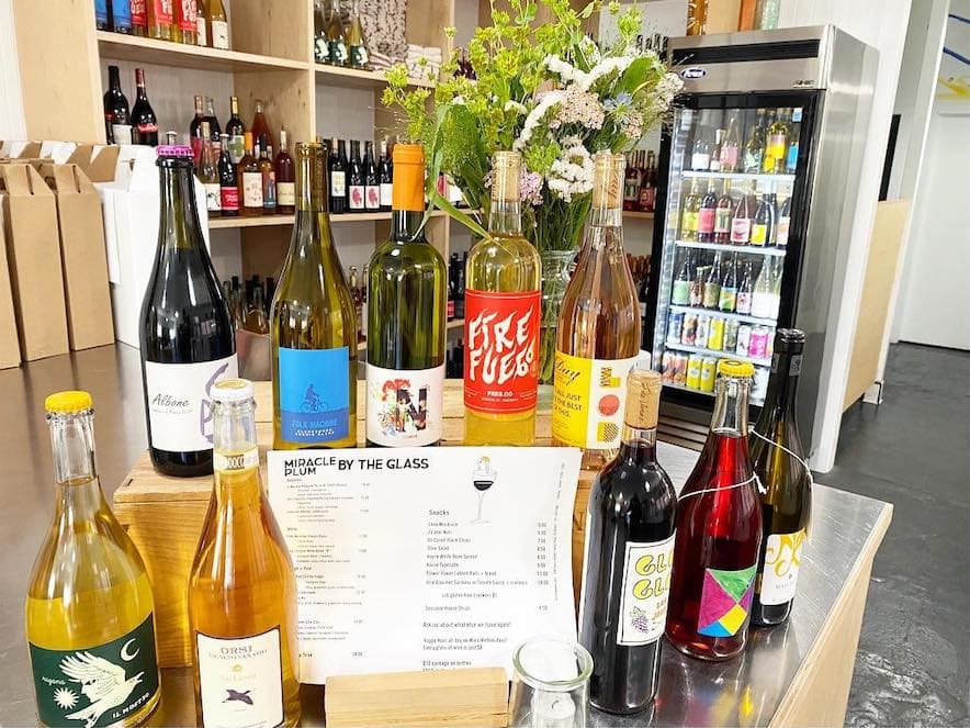 Natural wines and out-of-the-ordinary bottles at Miracle Plum in Santa Rosa