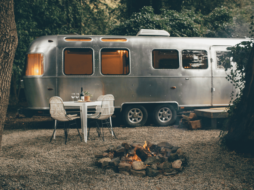 airstream camping at autocamp sonoma in guerneville sonoma county