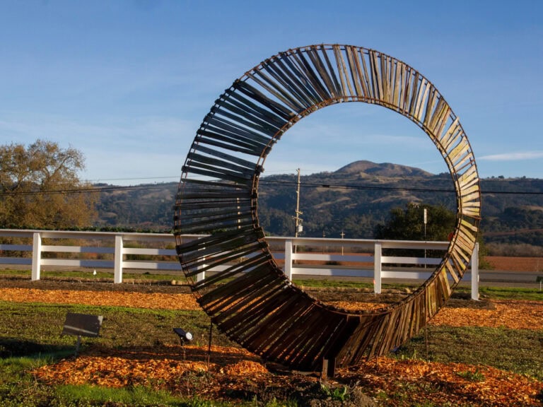 art sculpture in geyserville sonoma county