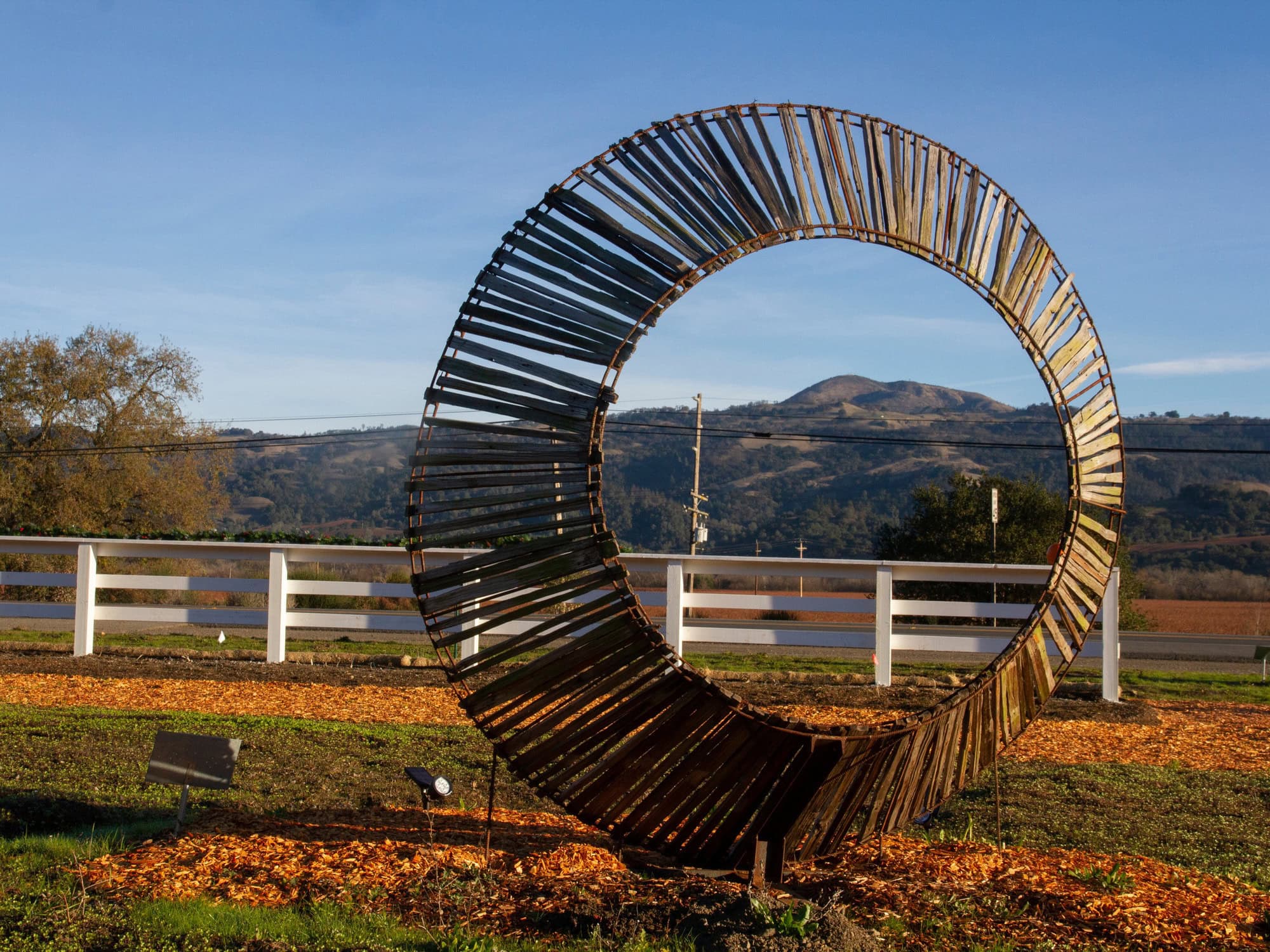 art sculpture in geyserville sonoma county