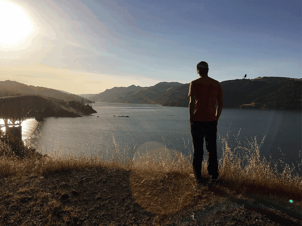 bird watching at lake sonoma in geyserville