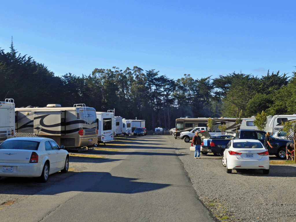 Rv camping at bodega bay rv park at the sonoma coast