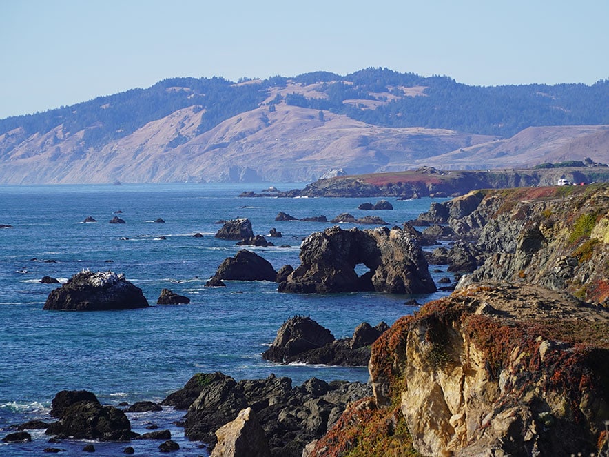 The Sonoma County Coastline is rugged and beautiful