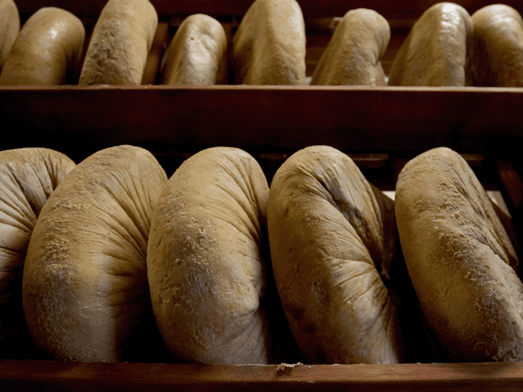 homemade cheese rounds from achadinha cheese company in sonoma county