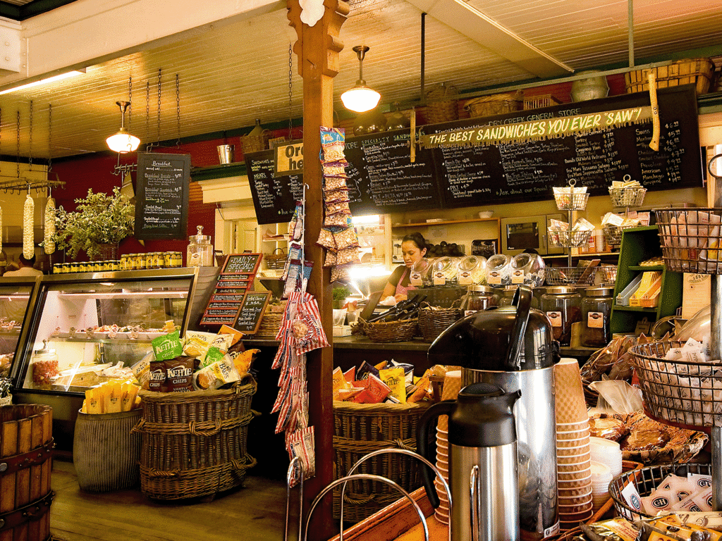 deli and general story at dry creek general store in healdsburg sonoma county