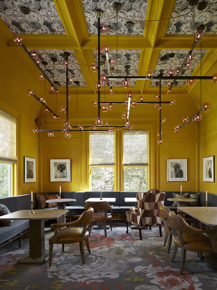 Dining room at The Madrona — Photo by Matthew Millman