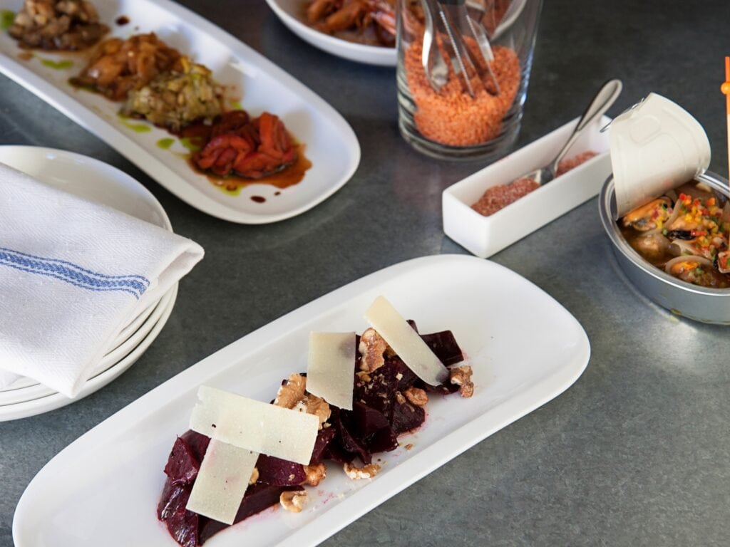 tapas from bravas bar de tapas in healdsburg