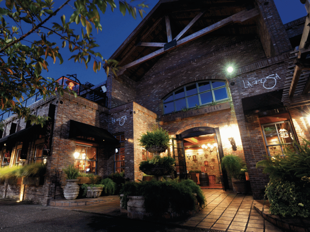 entrance at la rosa tequileria and grille restaurant in santa rosa sonoma county