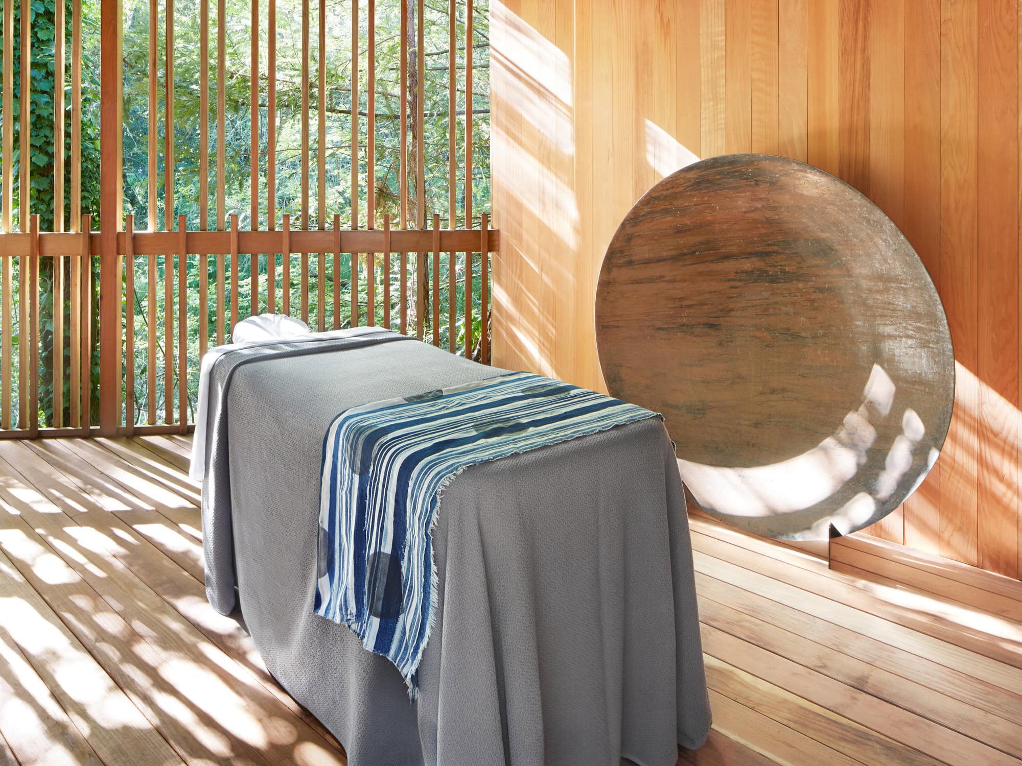 spa area at gaige house lodging in glen ellen
