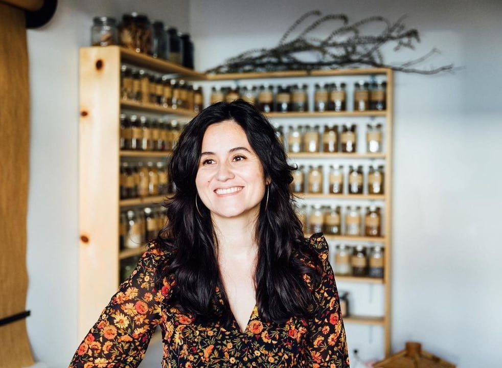 Picture of woman standing in boutique shop