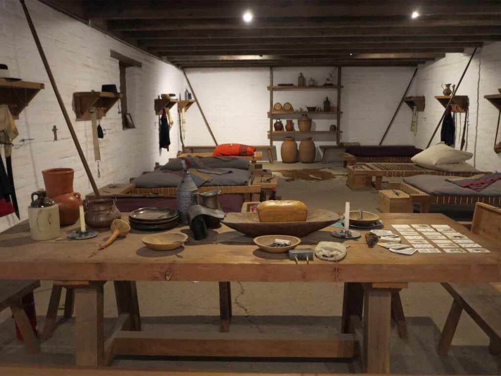 inside the sonoma barracks historical artifacts