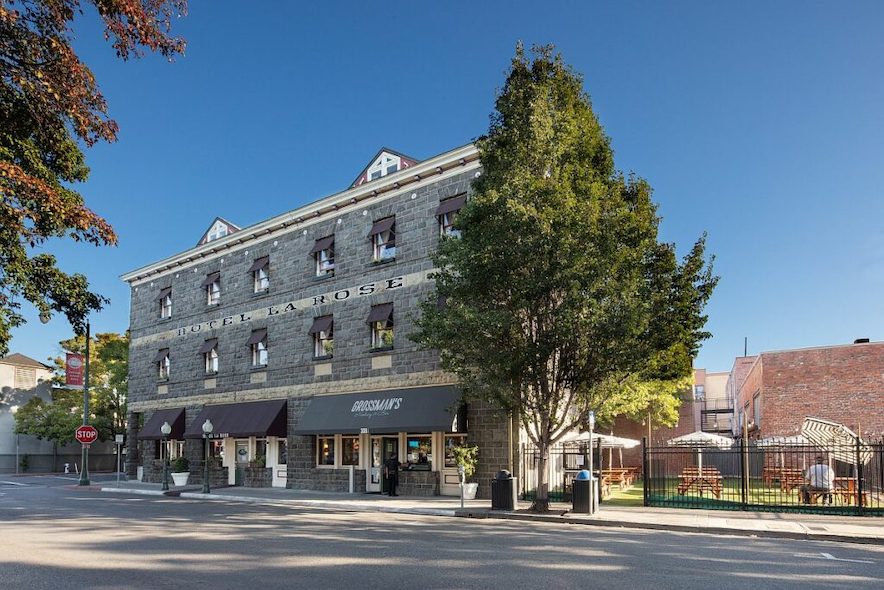 Hotel La Rose in Santa Rosa's Railroad Square district