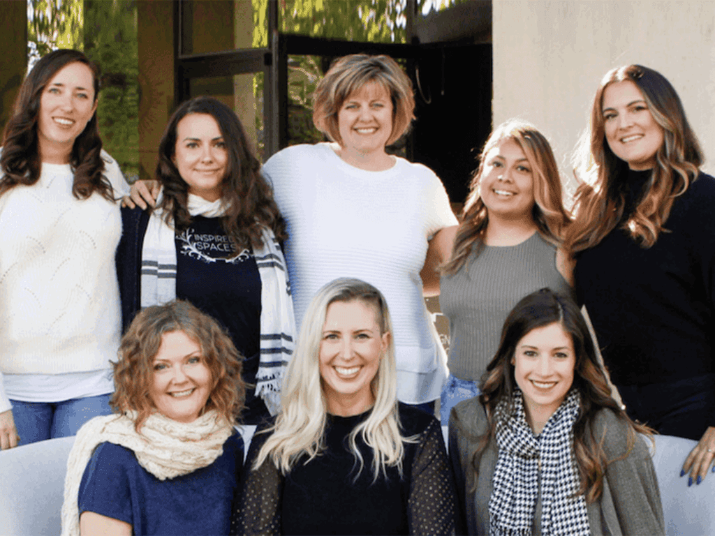 team photo of inspired spaces design in santa rosa