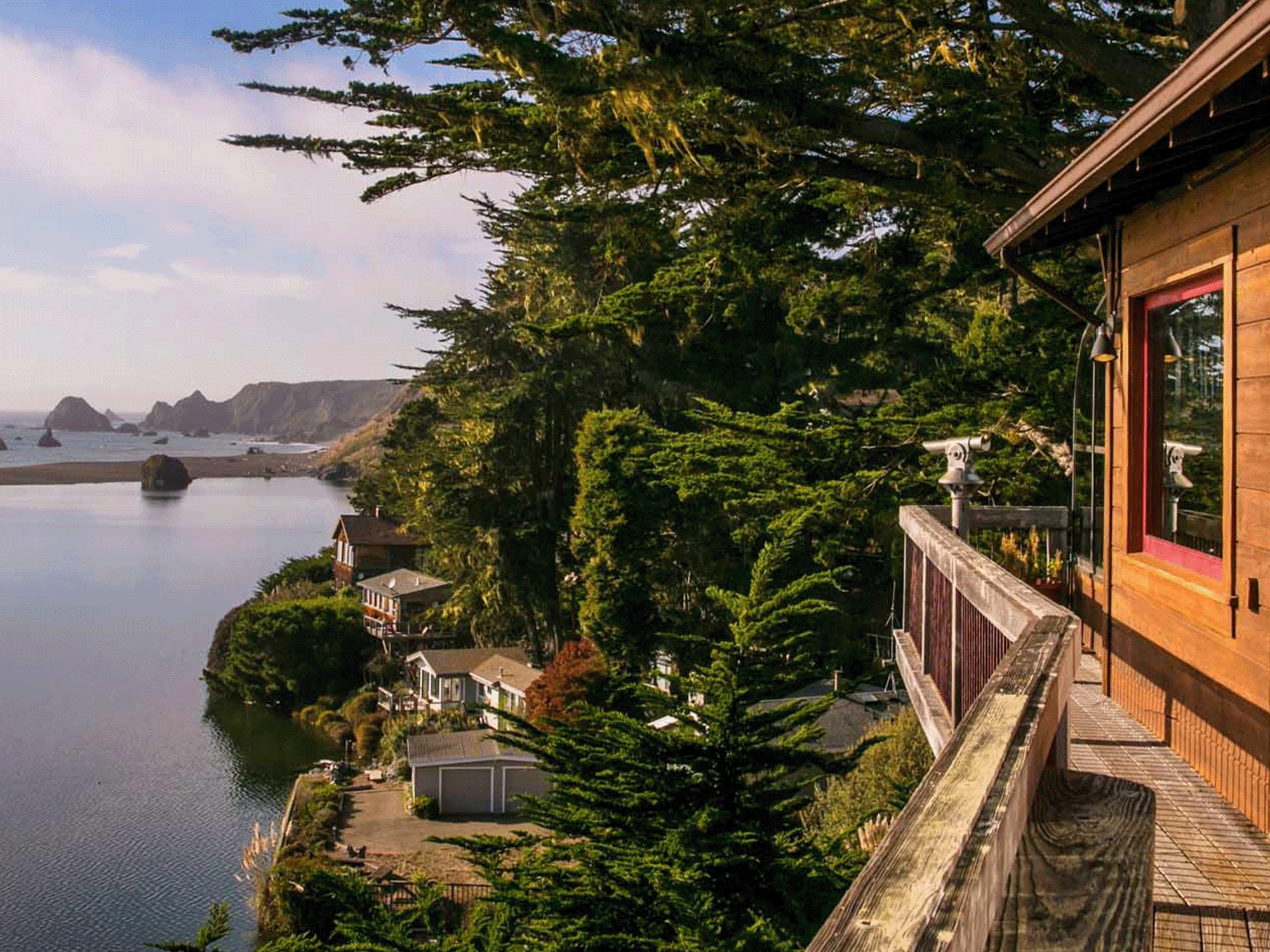 rivers end restaurant in jenner right on the coast in sonoma county