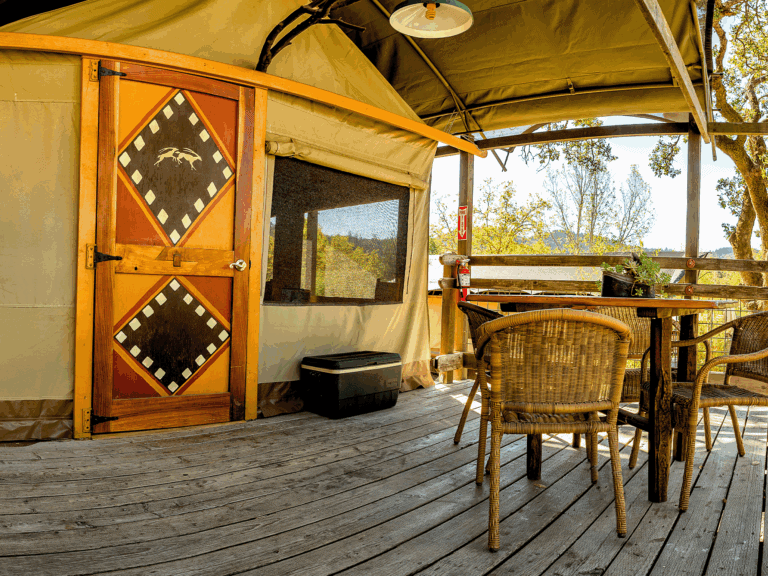 lodging at safari west wildlife preserve. African tent camping sonoma county