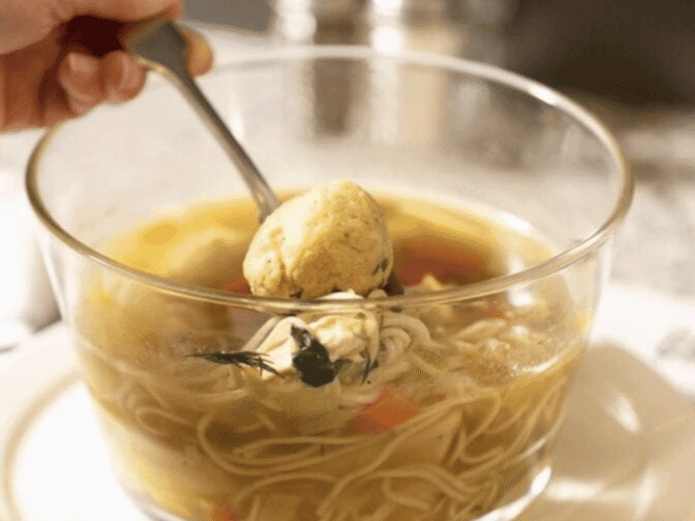 matzoh ball soup at grossman's noshery in santa rosa