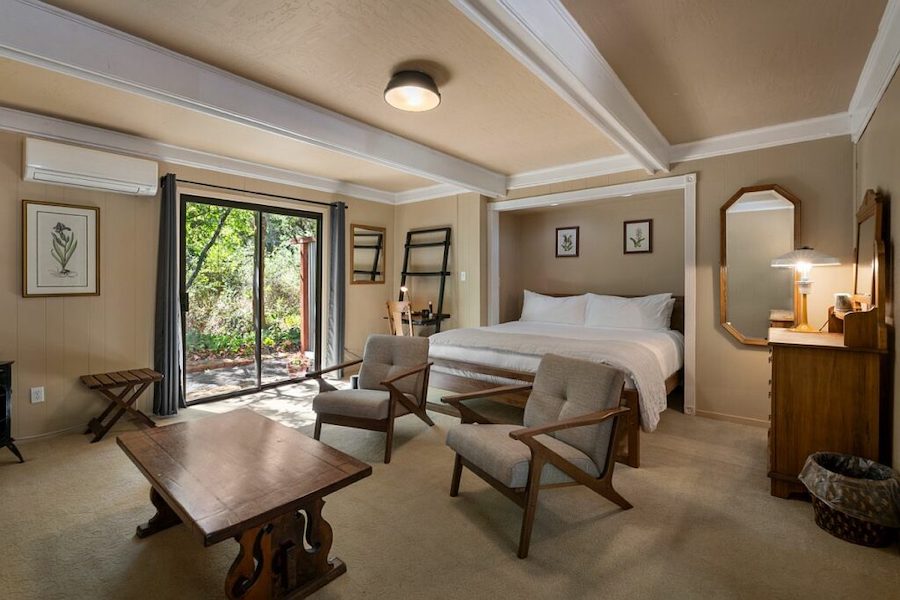 The Cazadero guest room at Mine + Farm