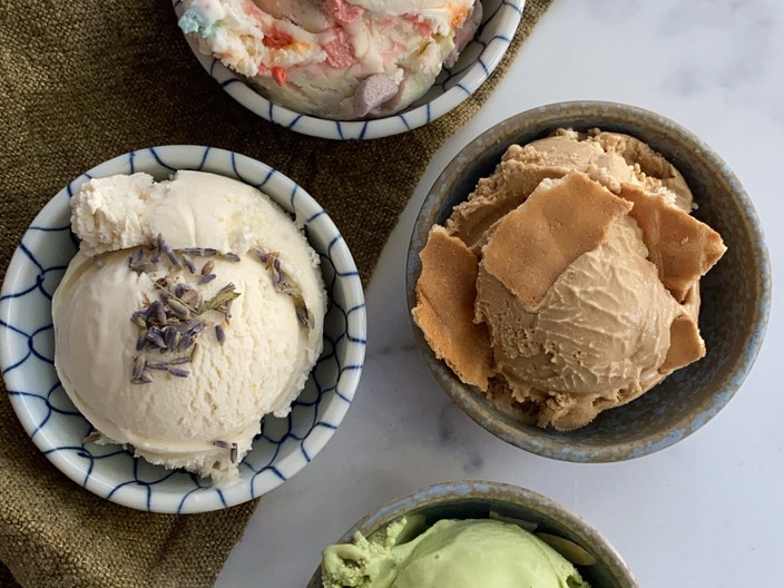 Ice Cream from Noble Folk in Santa Rosa and Healdsburg, California