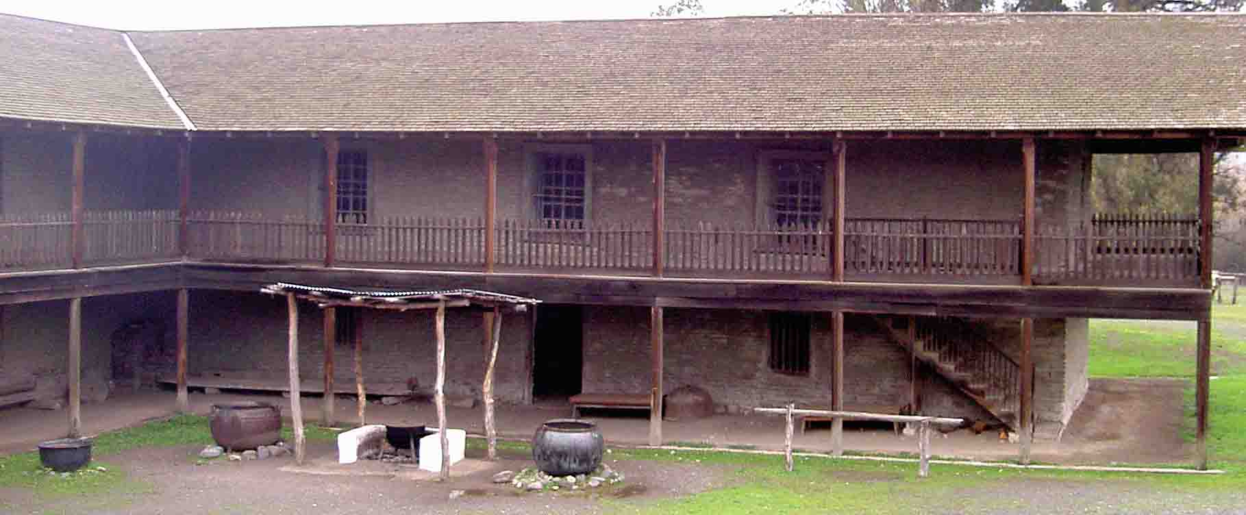 The Petaluma Adobe State Historic Park was the main residence of Rancho de Petaluma from 1834 to 1846