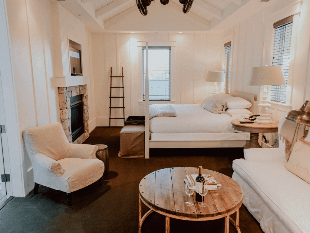 guest rooms at the farmhouse inn in forestville sonoma county