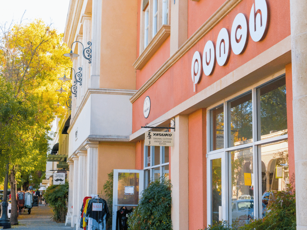 shopping downtown healdsburg in sonoma county