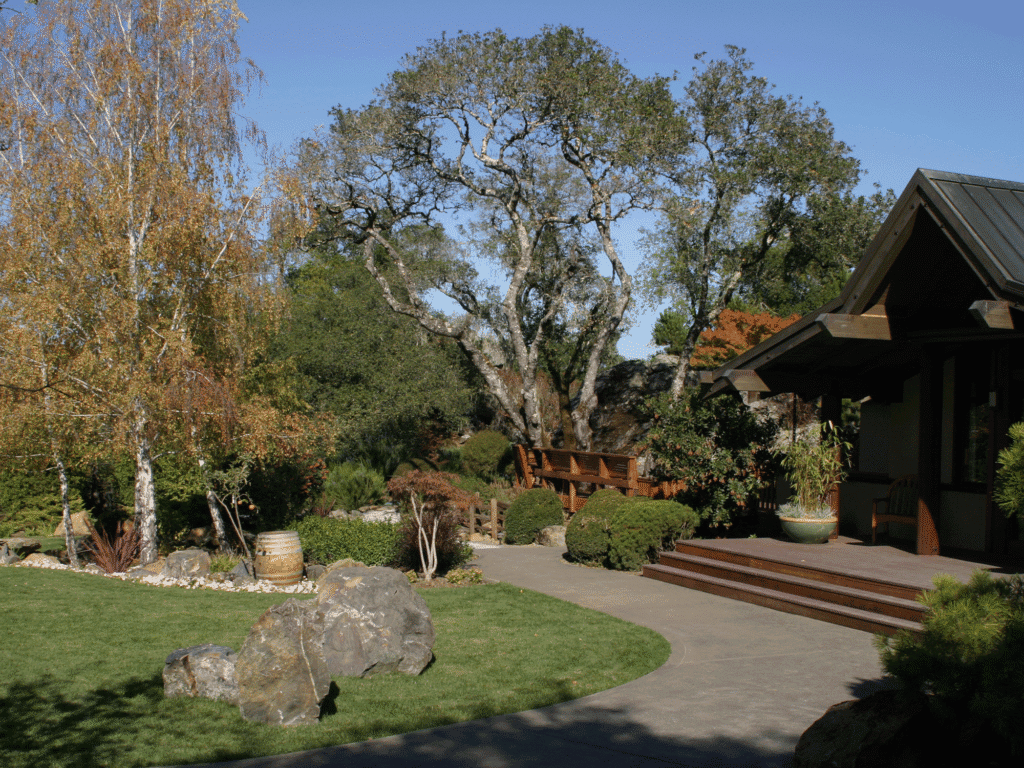 tasting room entrance at artisa winery in healdsburg sonoma county