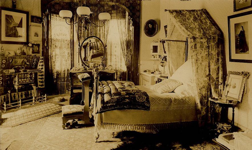 Bedroom at The Madrona, circa 1881 