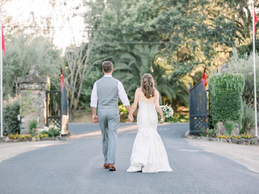 Couple at Trentadue Winery