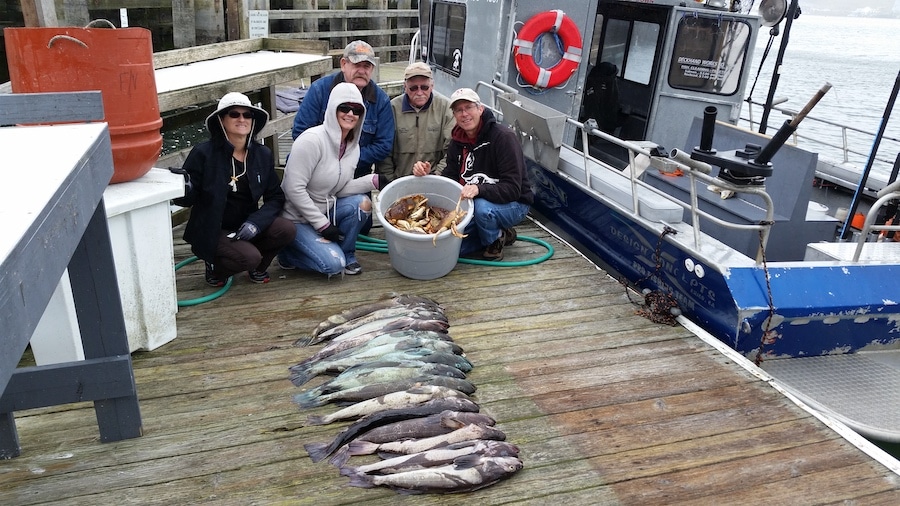 Higher tides in the off-season increase your chances of a great Sonoma Coast fishing haul 