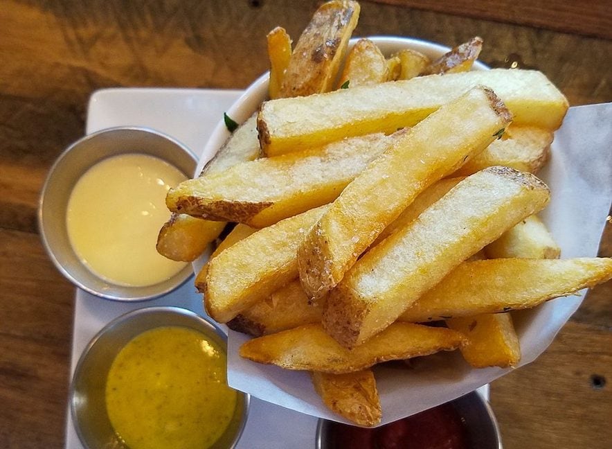 Duck Fat Fries at Beer Baron in Santa Rosa—Photo by Heather Irwin