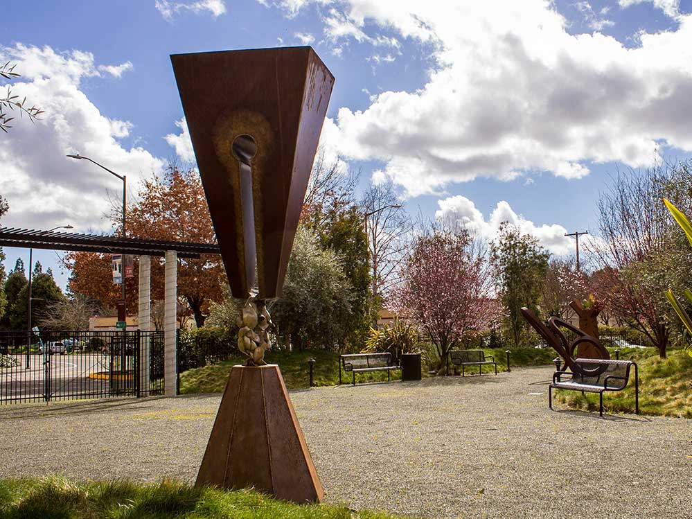 The Sound and Sculpture Garden at the Museum of Sonoma County