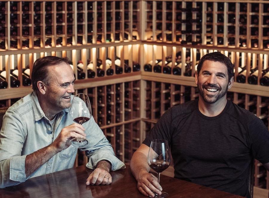 Chef Charlie Palmer (left) and Clay Mauritson together created Project Zin 