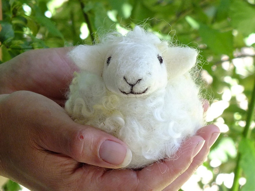 felt lamb