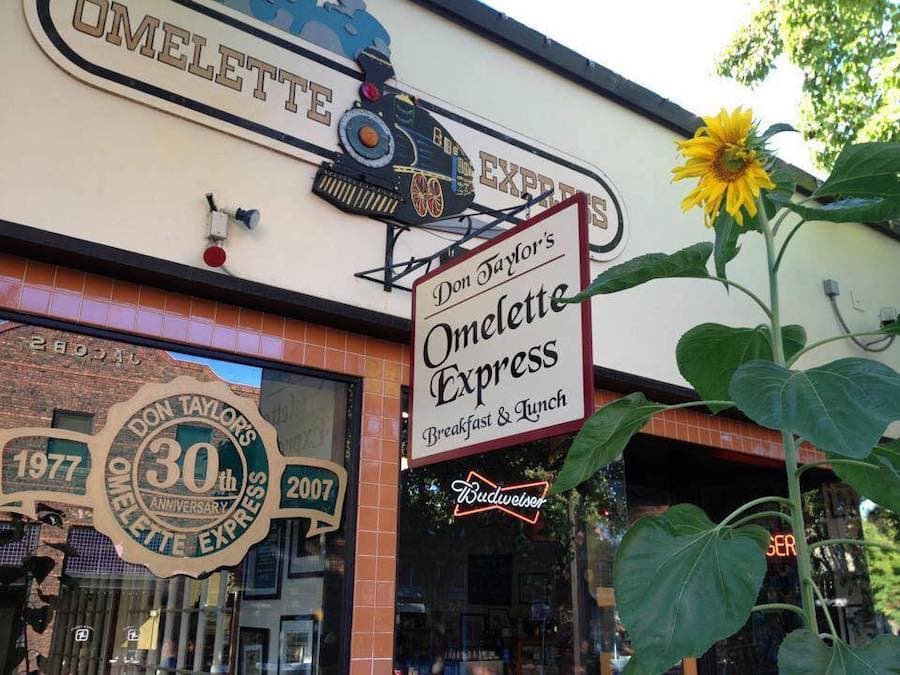 Omelette Express in Santa Rosa's Railroad Square 