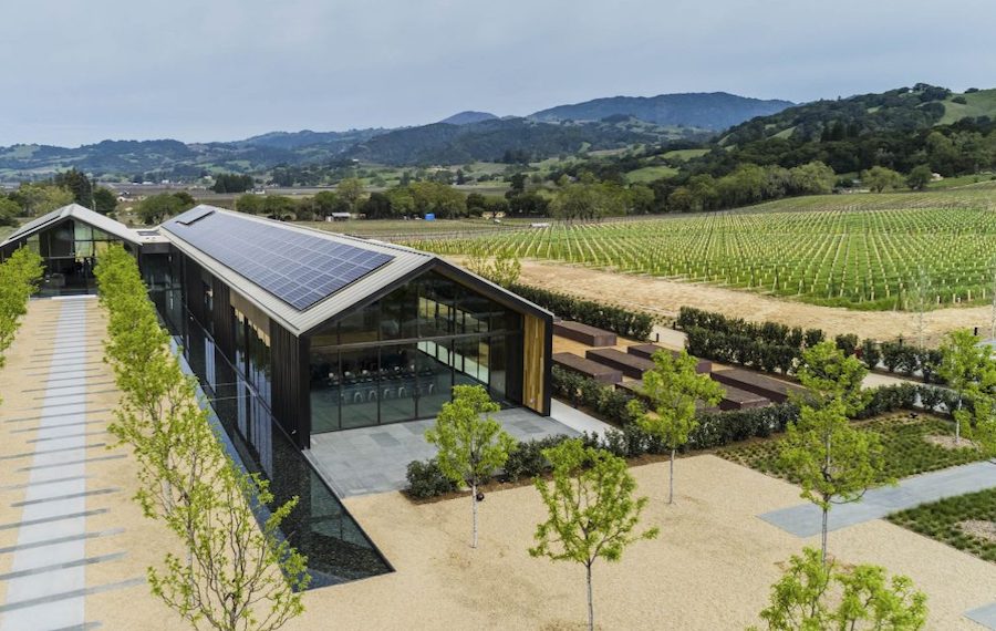 Platinum LEED-certified Silver Oak in Healdsburg offsets its own carbon usage