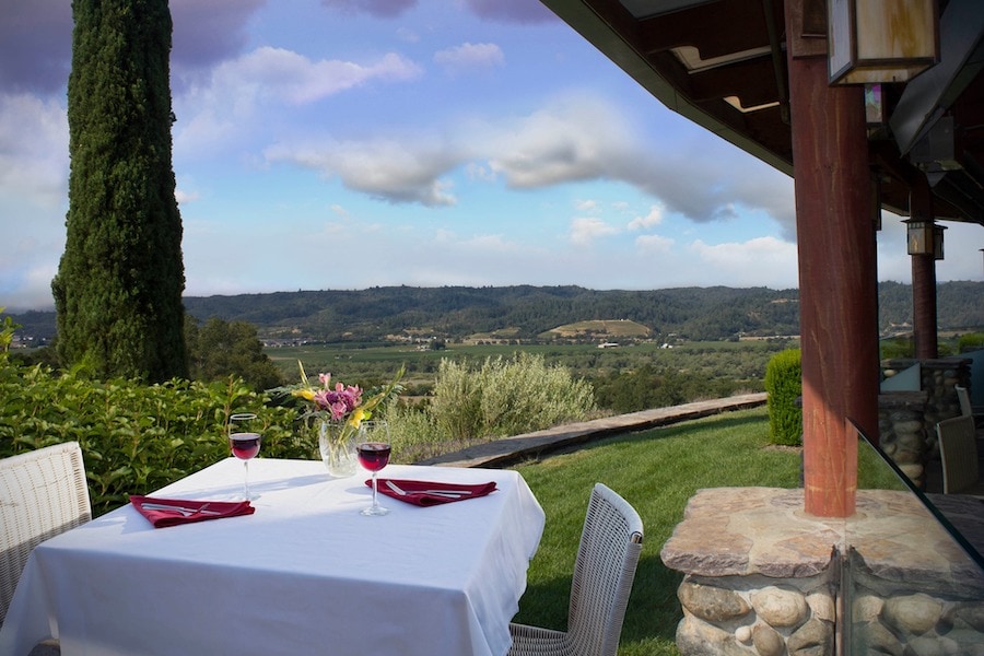 Valley Deck at the River Rock Casino in Geyserville