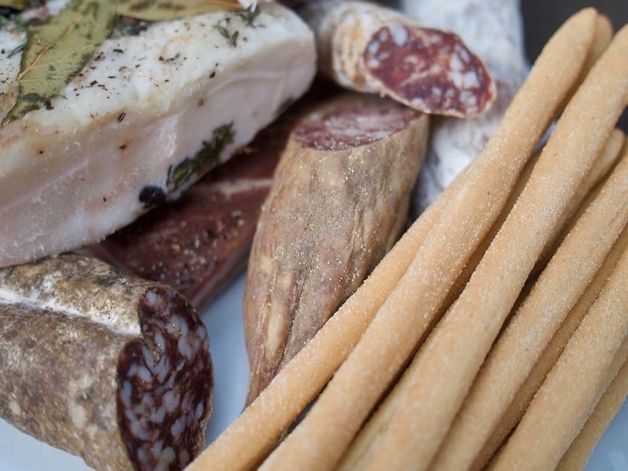 Salumi from Salumeria Ovella in Sonoma, California