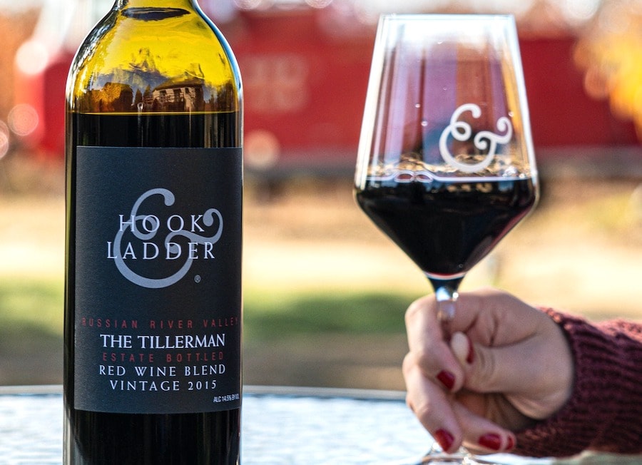 The Tillerman red blend from Hook & Ladder 