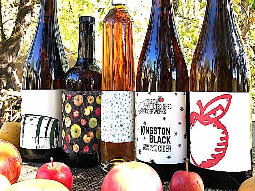 Ciders from Tilted Shed Ciderworks 