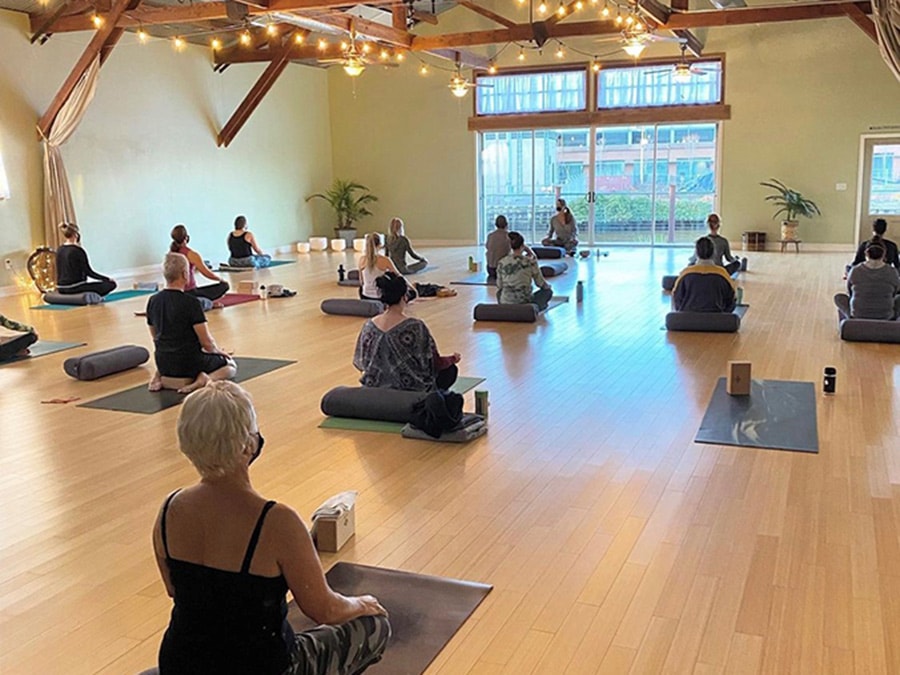 Photo of Yoga class taking place at The Yoga Post in Petaluma