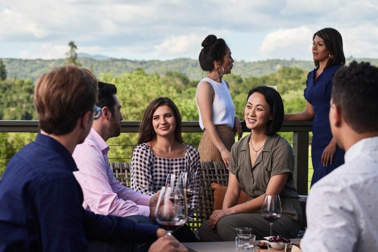 Group traveling in Sonoma County