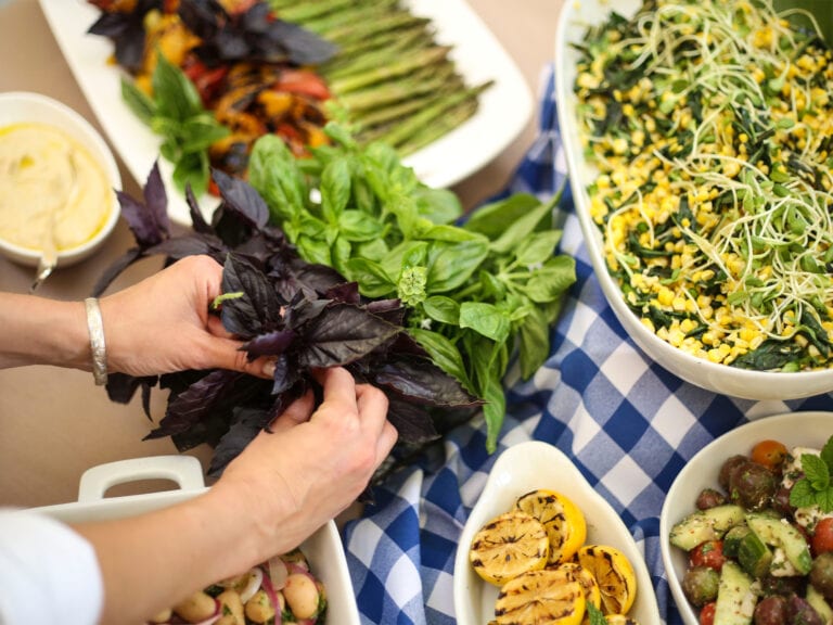 Fresh veggies from local Sonoma County farmers