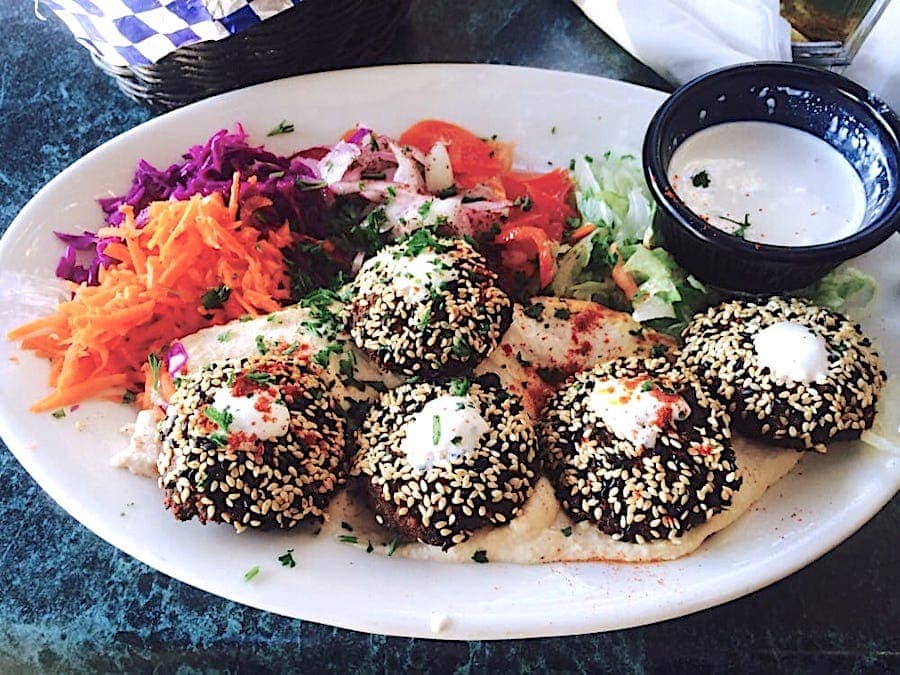 kofte kebab platter at real doner in petaluma 