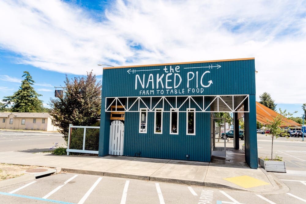 Naked Pig restaurant exterior