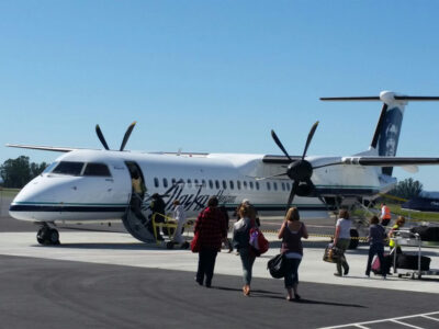 Alaska Airlines at Sonoma County Airport
