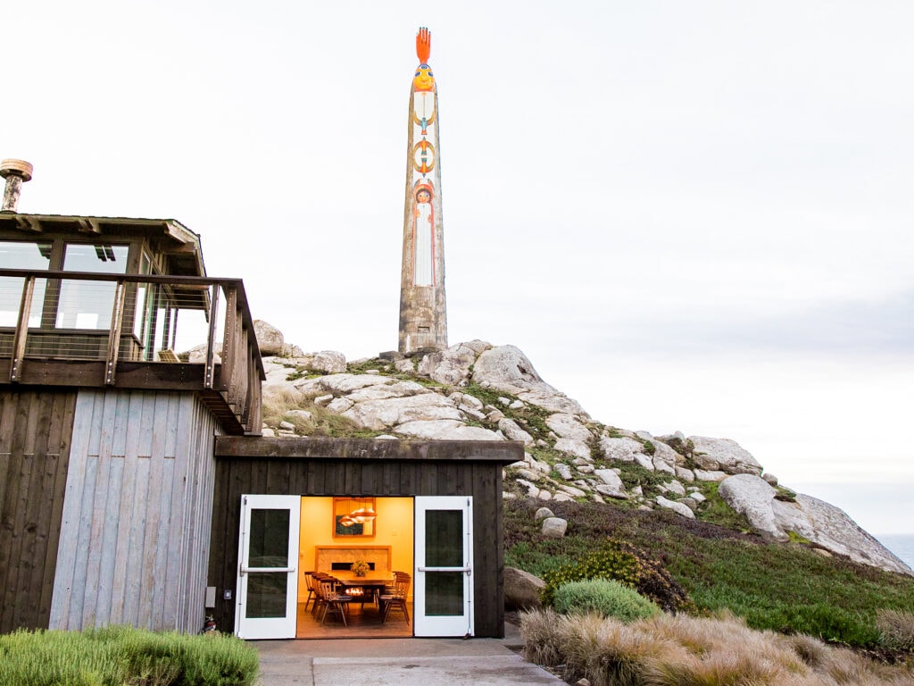 Benjamino Bufano’s “Peace Obelisk” at Timber Cove Resort in Sea Ranch