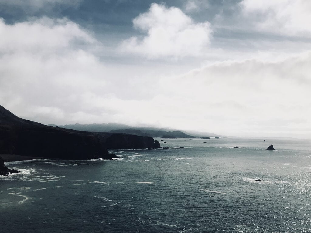 Sonoma County Coastline in Fort Ross