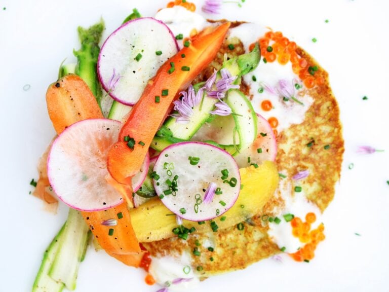 dinner dish from the girl and the the fig in sonoma