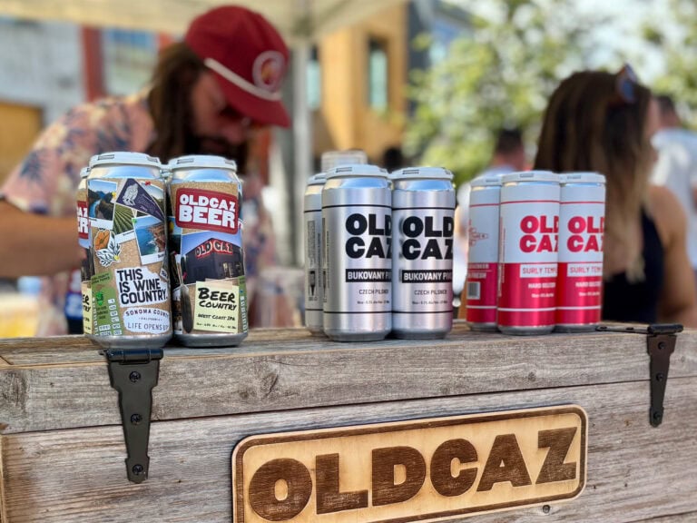 this is wine country beer collaboration beer country with old caz brewery
